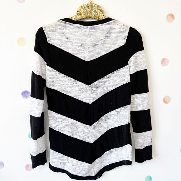 INC Black and White Sweater - Picture 2 of 4